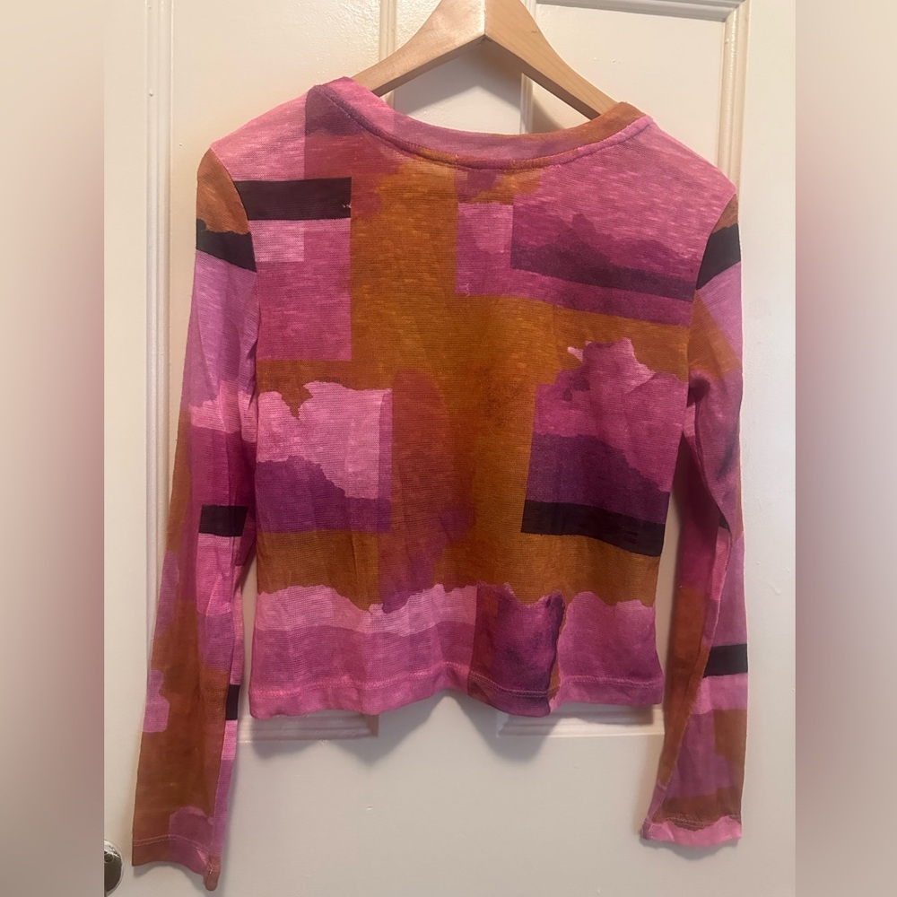 Bar III knit crop sweater - Picture 4 of 6